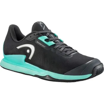 Pánská sportovní obuv Pánská obuv Head Sprint Pro 3.5 Clay Men - black/teal Černý, Tyrkysový (42,5)