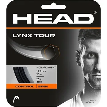 Míčový sport Tenisový výplet Head LYNX TOUR (12 m) Černý (1.20 mm)
