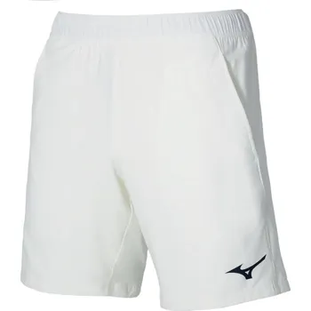 Pánské kraťasy Pánské tenisové kraťasy Mizuno 8 in Flex L Bílý (XXL)