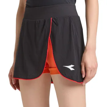 Dámská sukně Dámská tenisová sukně Diadora L. Skirt Icon - black Černý (L)
