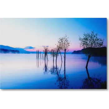 Obraz Obraz na plátně KRAJINA JEZERA A HOR SLOVENSKA 70 x 50 cm