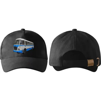 Kšiltovka kšiltovka s autobusem RTO černá (kšiltovka , pokrývka hlavy , dopravní technika)