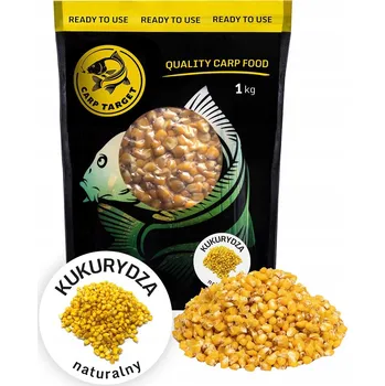 Návnadová surovina CARP TARGET ZRNÍ Kukuřice přírodní 1kg