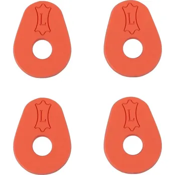 Kytarový popruh Levy's Ring Block Orange Strap Lock