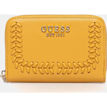 Peněženka Peněženka Guess TATUM dámská, žlutá barva, SWNG96 67140 SWNG96.67140 11X, vel. ONE SIZE