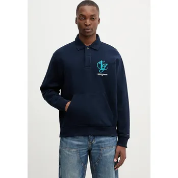 Dámská mikina Bavlněná mikina Tommy Jeans DM0DM21800 námořnická modř 59X, vel. M