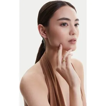 Prsten Prstýnek TOUS Bear Row 1003734312 Zlatá OS