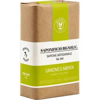 Mýdlo Saponificio Bignoli Carlo Limone e Menta mýdlo 150 g