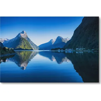 Obraz Obraz na plátně NOVÉ ZÉLANDSKÉ FJORDY A JEZERA 40 x 30 cm