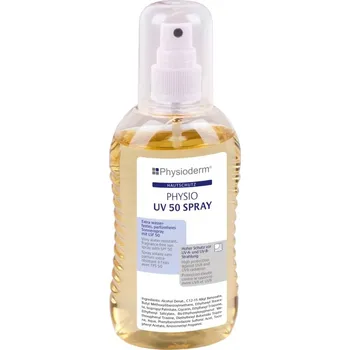 Opalování Physioderm PHYSIO UV 50 SPRAY - Sprej na ochranu pokožky proti UV záření - 200ml