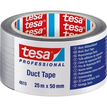 Lepicí páska Páska opravná textilní 4610 Duct Tape, 25 m x 50 mm, stříbrná