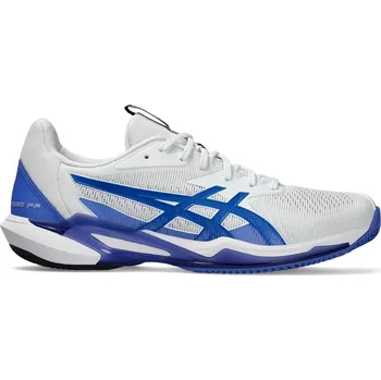 Pánská tenisová obuv Pánská obuv Asics Solution Speed FF 3 Clay - white/tuna blue Bílý, Modrý (42)