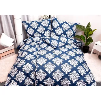 Povlečení Aaryans bavlněné povlečení Alice modré 140x200/70x90cm