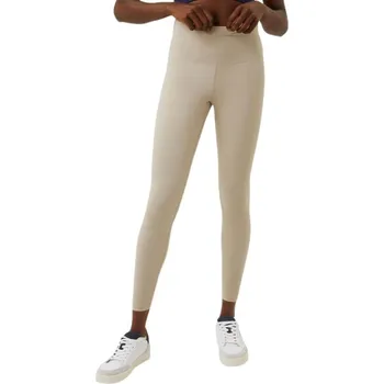 Dámské legíny Legíny Björn Borg Borg High Waist Comfort Tights - aluminum Béžový (L)