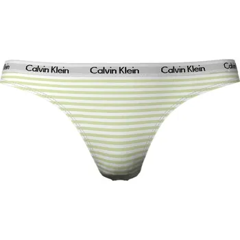 Kalhotky Kalhotky Calvin Klein Thong 1P - rainer stripe spring Vícebarevný (XS)