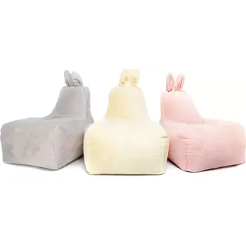 Sedací pytel Sedací vak Bunny L Lapit Tiahome šedá