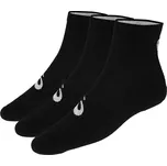 Ponožky Asics Quarter 3P Černý (43-46)