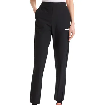 Dámské tenisové tepláky Diadora L. W - black Černý (XS)