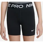 Dívčí kraťasy Nike Pro 3in - black/white Černý (M)