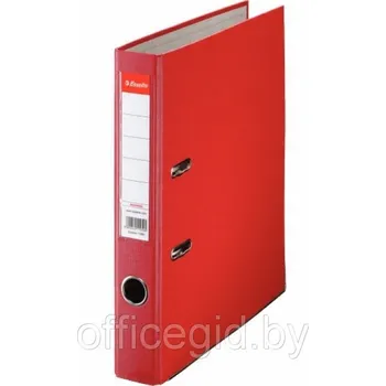 Ekonomický pořadač A4, 50 mm, červený Esselte