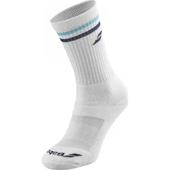 Pánské ponožky Ponožky Babolat Team Single Socks Men Bílý (47-50)