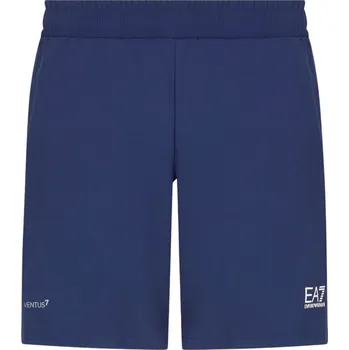 Pánské kraťasy Pánské tenisové kraťasy EA7 Man Woven Modrý (M)