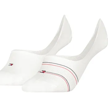 Pánské ponožky Ponožky Tommy Hilfiger Women Footie 2P Bílý (39-42)