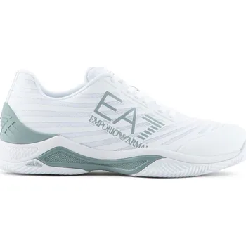 Pánské tenisky Pánská obuv EA7 Unisex Woven Sneaker - white/abyss Bílý (46)