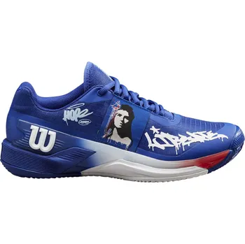 Pánská tenisová obuv Pánská obuv Wilson Rush Pro 4.0 Hope Paris Clay Modrý (41 1/3)