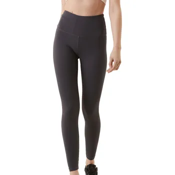 Dámské legíny Legíny Björn Borg Borg High Waist Comfort Tights - gray pinstripe Šedý (S)