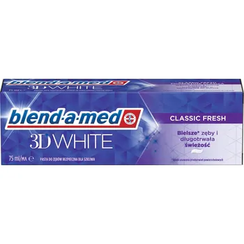 zubní pasta Blend-a-med 3D White Classic Fresh zubní pasta bělící 75 ml