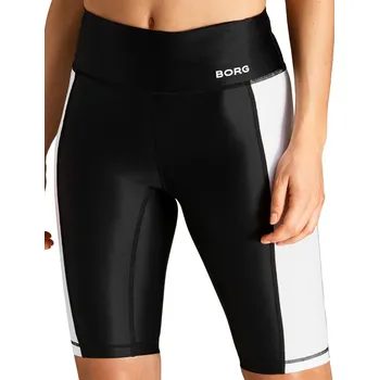 Dámské kraťasy Dámské tenisové kraťasy Björn Borg Stripe Bike Shorts W - black beauty Černý (S)