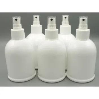 300ml bílá lahvička + bílý rozprašovač 5ks