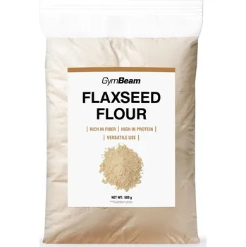Sportovní výživa GymBeam Lněná mouka 500 g