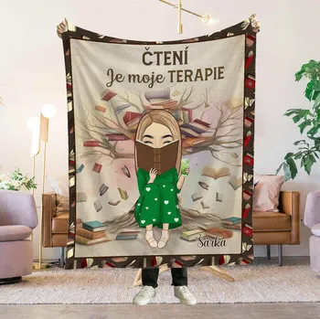 deka Deka - Holka, která miluje knihy 2 127 cm x 150 cm