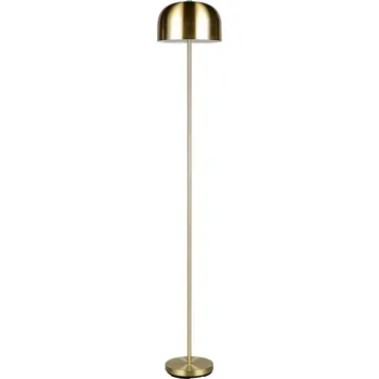 Stojací lampa Trio Leuchten R49151108 JEFF - Stmívatelná nabíjecí přenosná stojací lampa v matné mosazné barvě, LED 2,5W, 3000K, 147cm (Nabíjecí přenosná stojací lampa vhodná k do ložnice, nebo do obýváku)