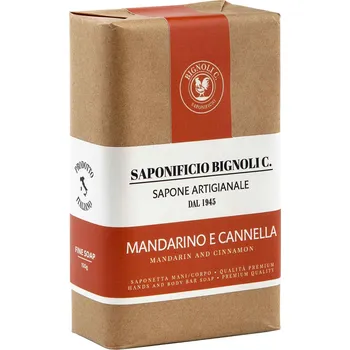 Mýdlo Saponificio Bignoli Carlo Mandarino e Cannella mýdlo 150 g