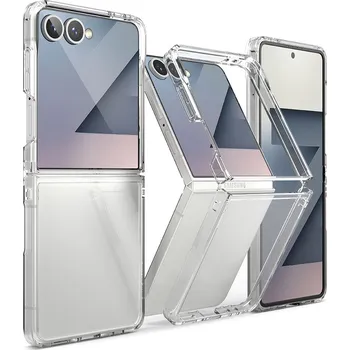 Náhradní kryt pro mobilní telefon Kryt Ringke Fusion Samsung Galaxy Z Flip 7 čirý