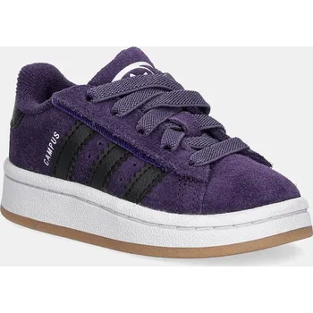 Chlapecké tenisky Dětské semišové tenisky adidas Originals CAMPUS 00s JQ8561 fialová 45X, EUR 21