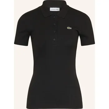 Lacoste Dámská Žerzejová Polokošile, černá, 38