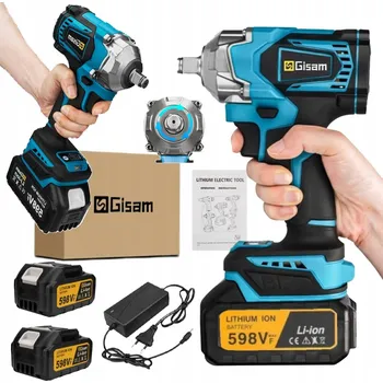 Bezkomutátorový rázový utahovák 1200NM Sada akumulátorových ovladačů šroubováku