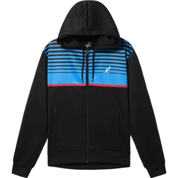 Pánská mikina Pánská tenisová mikina Australian Double Lines Jacket - nero Černý (S)