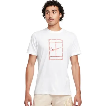 Pánské tričko Pánské tričko Nike Court Dri-Fit Bílý (XXL)