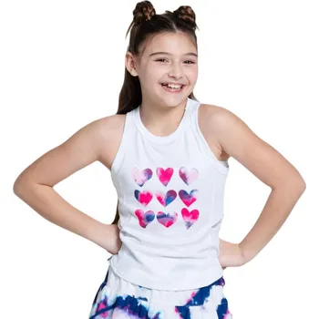 Dívčí tričko Dívčí trička Lucky in Love Girls The Berry Buzz In Love Bílý (L)