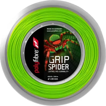Raketový sport Tenisový výplet Polyfibre Grip Spider (200 m) - green Zelený (1.15 mm)