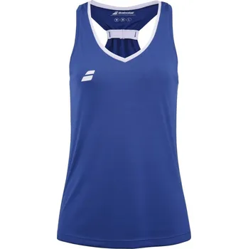 Dámský tenisový top Babolat Play Tank Top Woman Modrý (XL)