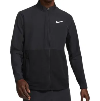 Pánská mikina Pánská tenisová mikina Nike Court Advantage Packable Jacket Černý (XXL)