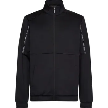 Pánská mikina Pánská tenisová mikina Calvin Klein WO Full Zip - black beauty Černý (S)
