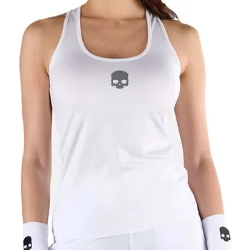 Dámský tenisový top Hydrogen Tech Tank Top - white Bílý (S)