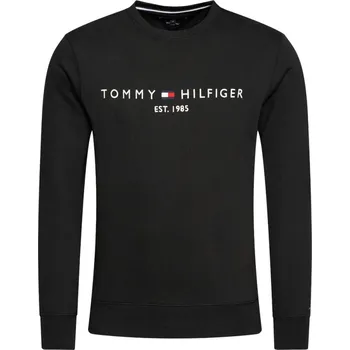 Pánská mikina Pánská tenisová mikina Tommy Hilfiger Logo Černý (S)